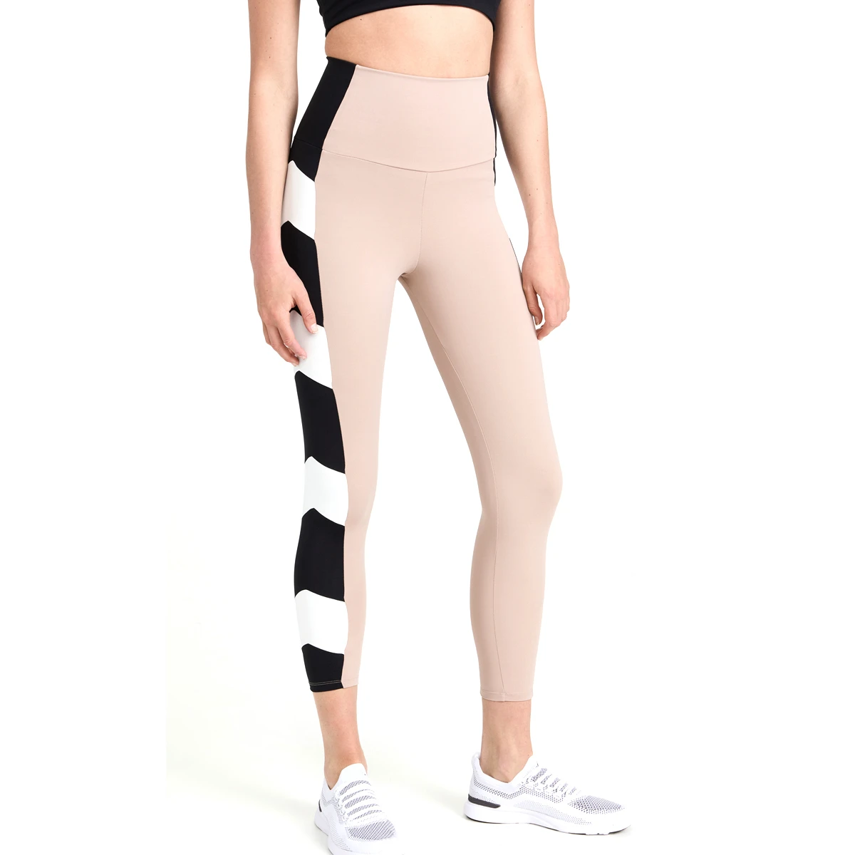 Elastic Waist Solid High Quality Eco-Friendly Durable Plus Size Yoga Leggings Women Four-Way Stretch Full Length Gym Running