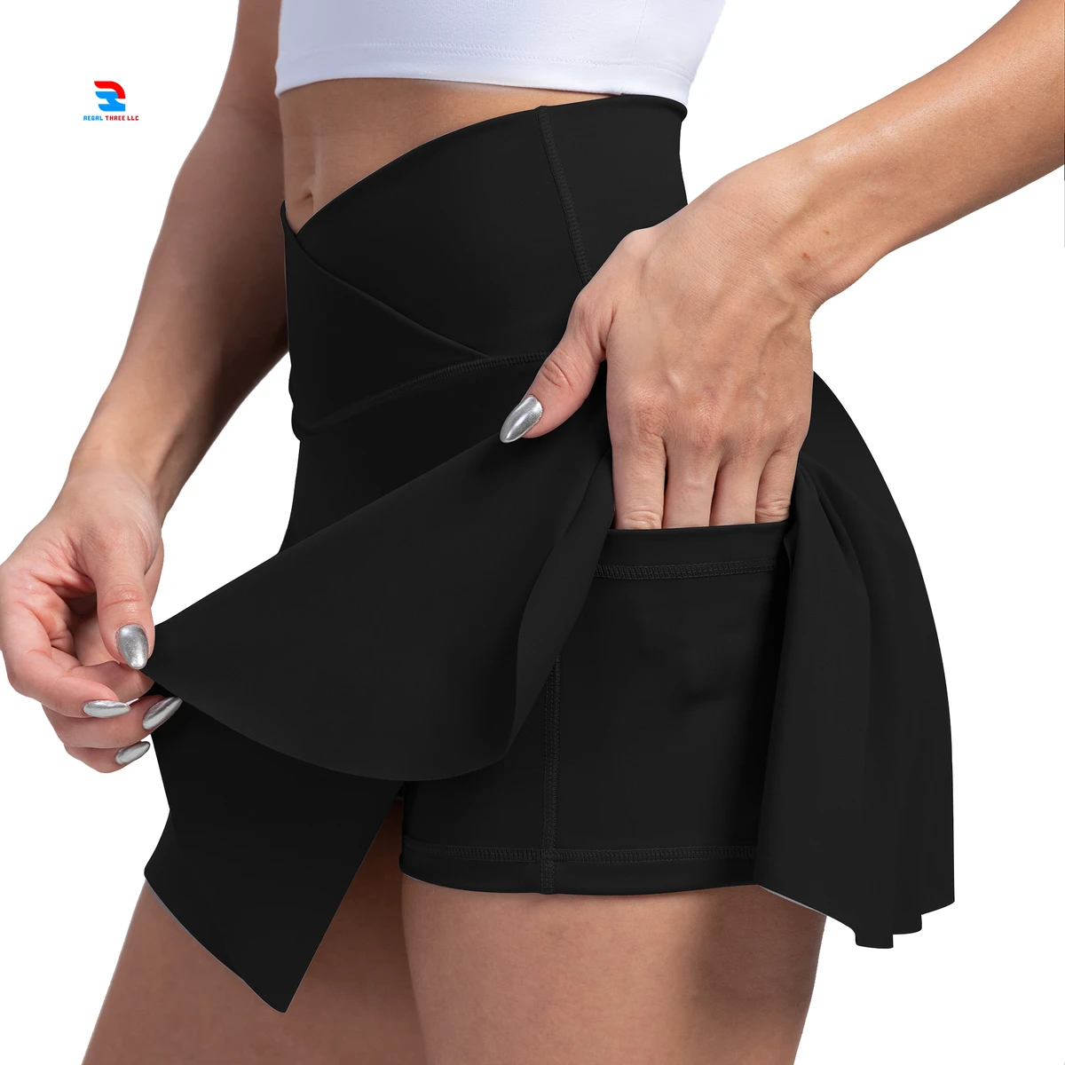Double Layer Breathable Quick Dry Yoga Shorts for Women High Quality Tummy Control Elastic Waist