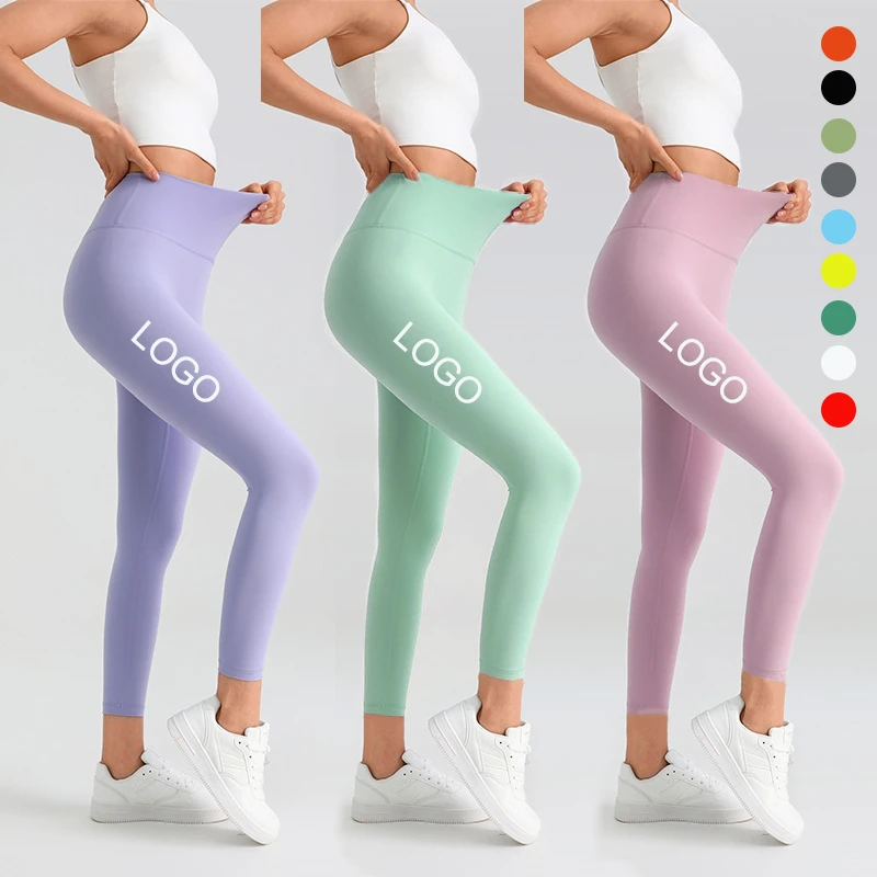 High Elastic Women's High Waist Hip Lifting Pant Running Fitness Workout Sports Shorts Gym Yoga Leggings Spandex Polyester Blend