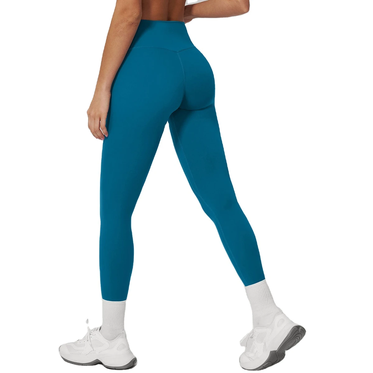 Women's High Waist Lightweight Spandex Yoga Leggings-Breathable Quick-Dry Four-Way Stretch Sweat-Wicking Full-Length