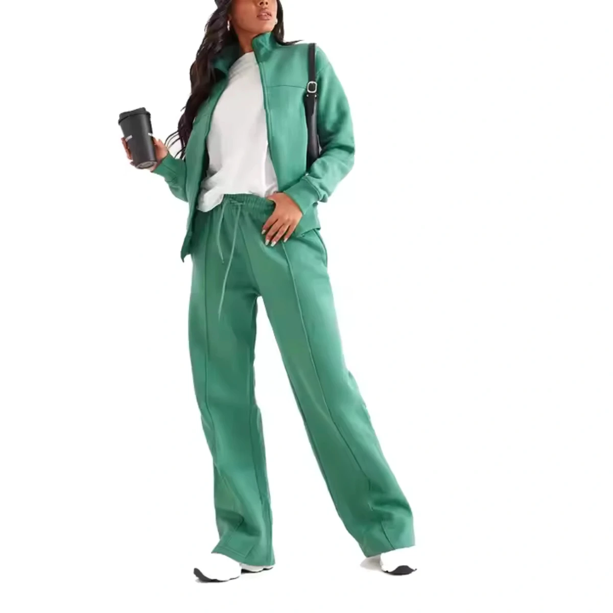 Women Trendy Sportswear Tracksuit For Gym Workout Fitness Exercise Running Yoga And Outdoor Training Wear