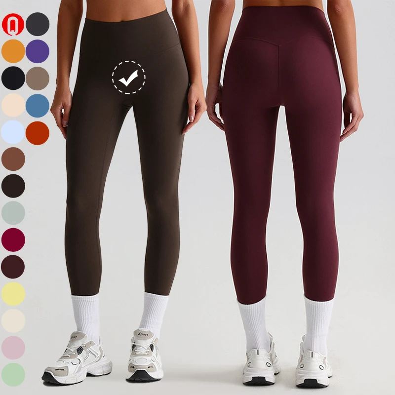New High Waist Soft Butt Lifting Compression Yoga Pants Gym Workout Running Sports Leggings for Women