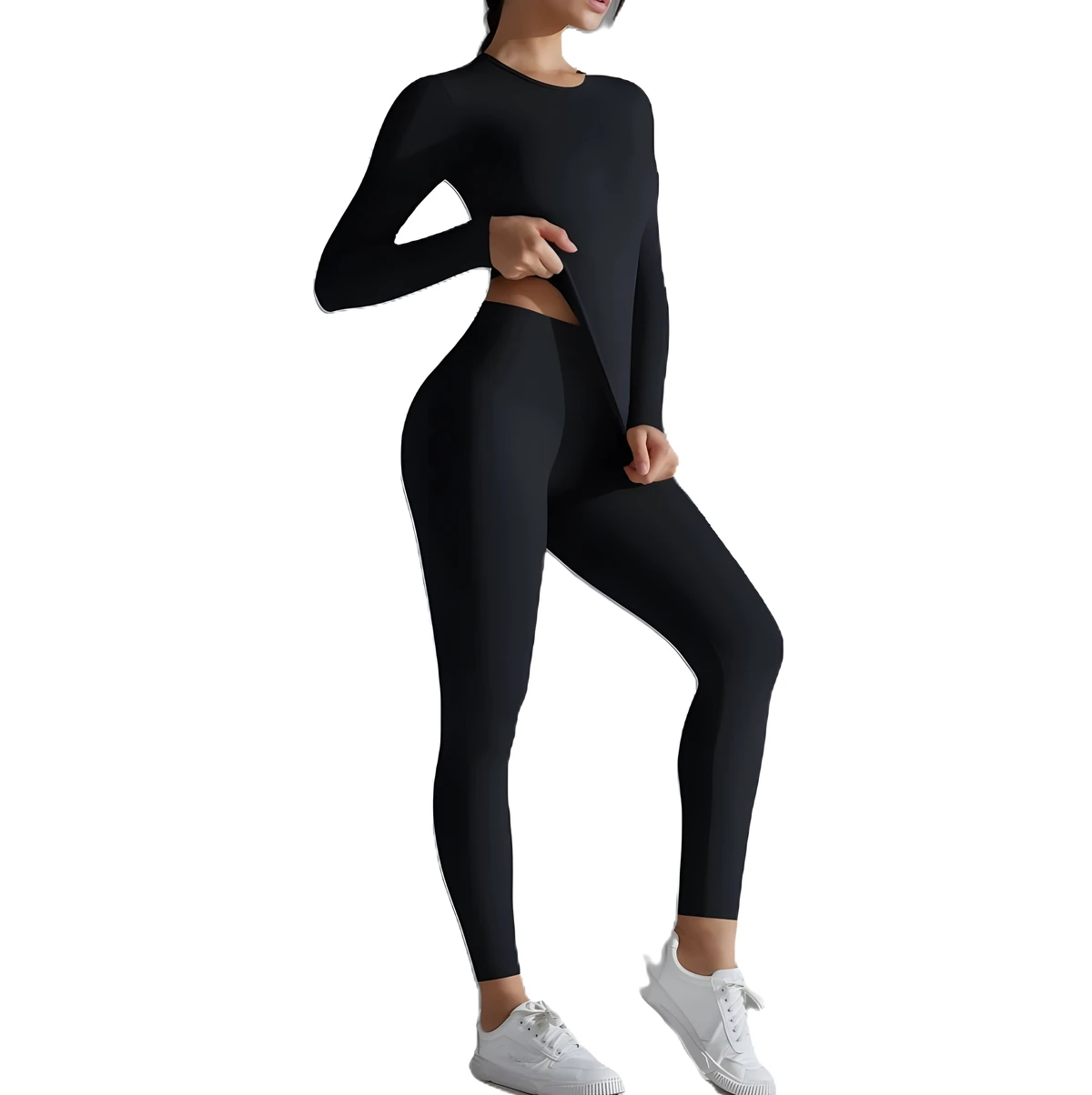 High Waisted Women's Athletic Leggings Four Way Stretch Squat Proof Yoga Gym Workout Sportswear Tights