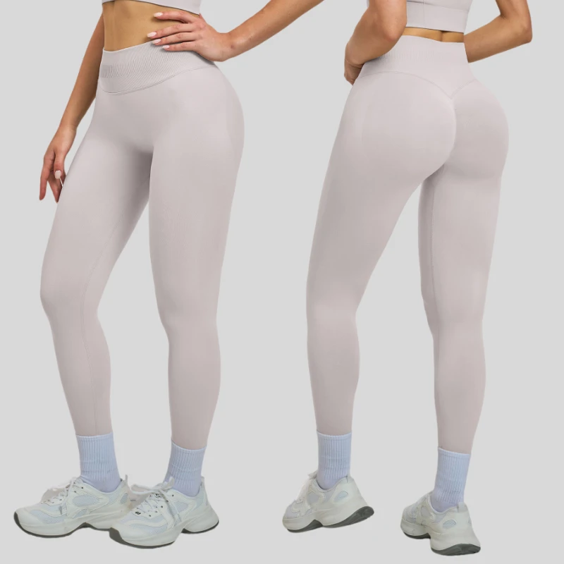Women's Seamless Breathable Tie Dye Peach Hip High Waist Yoga Pants Quick Drying Slim Scrunch Butt Fitness Leggings