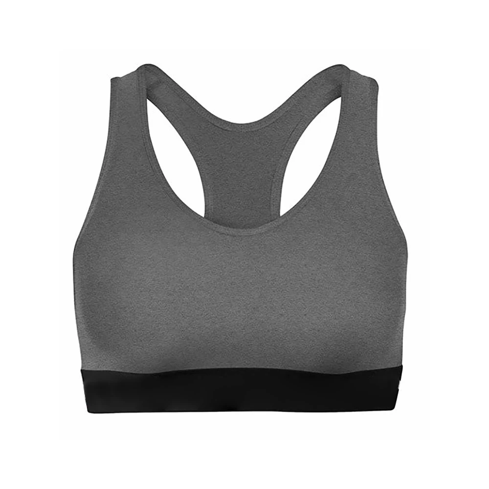 Wholesale Women's High Support Yoga Sports Bra Comfortable Nude Strapless Front Moisture Wicking Breathable Custom Brand HS 2027