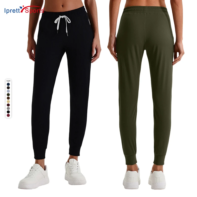Wholesale Outdoor Active Casual Wear Women Sports Running Pant Elastic Waist Yoga Pants for Women