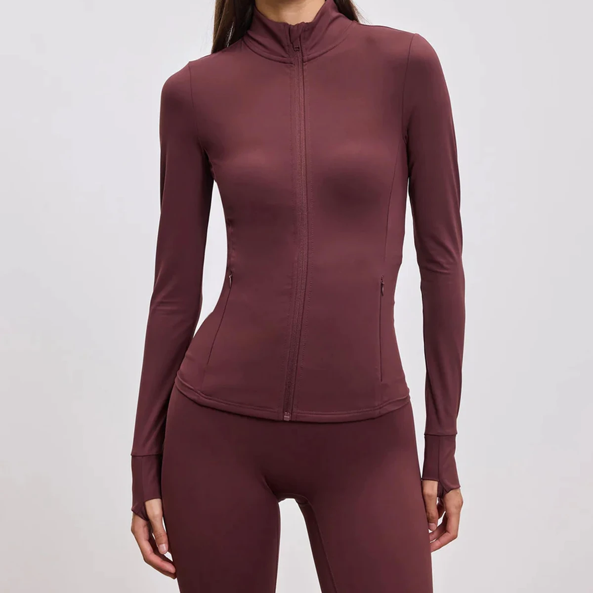 Women Seamless Yoga Set Two Piece High Waist Leggings Long Sleeve Crop Top Active Stretch Dot Pattern Breathable Fitness