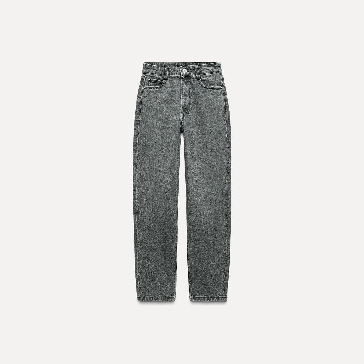 High-Rise Women's Stylish Momfit Breathable Eco-Friendly Denim Straight-leg Jeans Comfortable Trendy Casual Party Streetwear