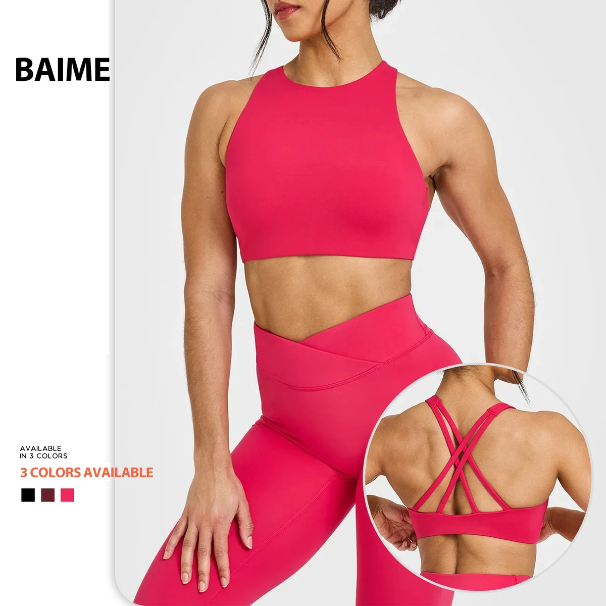 Hot Selling Good Quality Durable Sport Bra Top Fitness Quick-drying Sports Bra High Impact for Women
