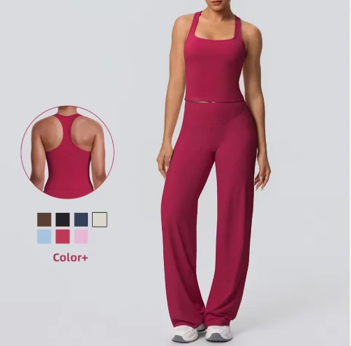 Custom Gym Clothes Quick Dry Active Wear Fitness Clothing 2Pieces Set Gym Sports Yoga Sets for Women