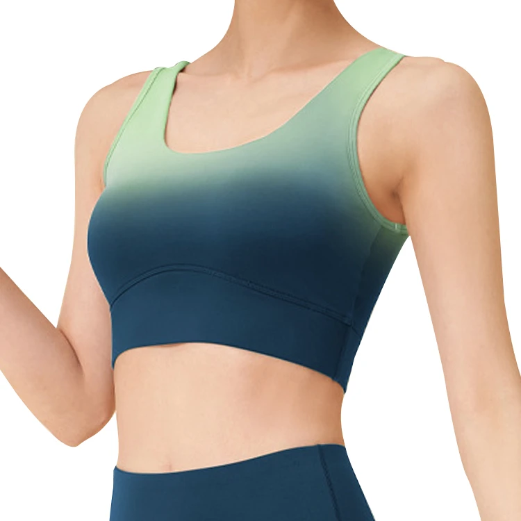 Hot Sale Custom Lady Yoga Solid Color Sports Bra Women Gym Fitness Wear Sexy Youth Woman Sport Bra