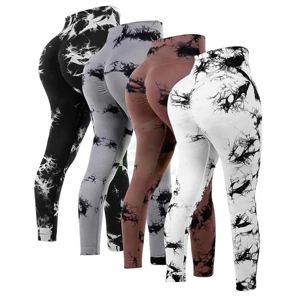 Women's Workout Leggings Solid High Waisted Yoga Pants Eco-Friendly Spandex/Polyester Seamless Scrunch Butt Lifting Compression