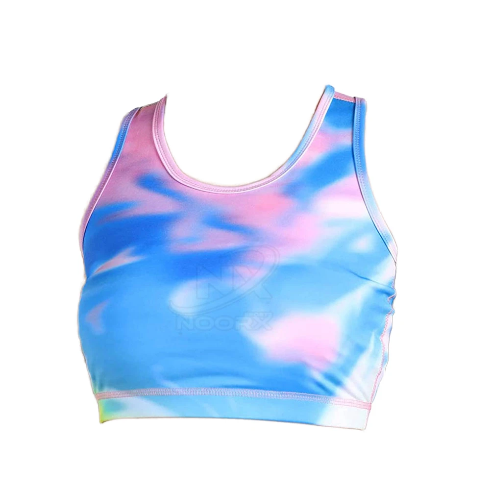 High Quality Breathable Quick Dry Eco-Friendly Workout Sports Bra Women Seamless Design Adjustable Straps Medium Support