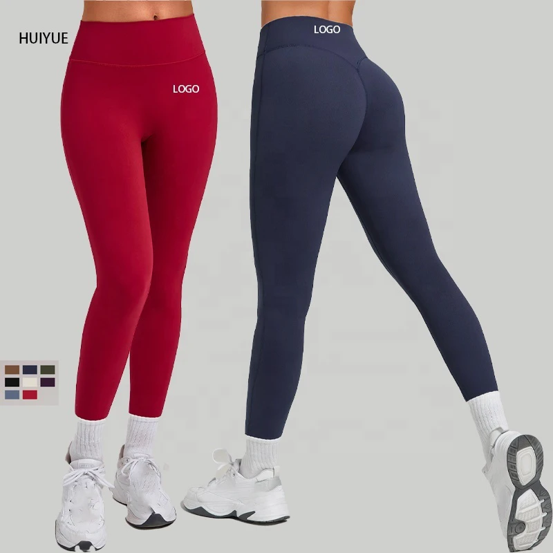 Women's Butt-lifting 4-way Stretch Breathable Yoga Pants Slimming Tight-fitting High Waist Plus Size Quick-drying for Running