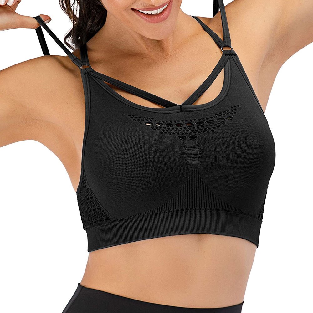2026 Latest Design High Waist Top Quality Sleeveless Fitness Yoga Sports Bra Women Lightweight High Support Sports Bra