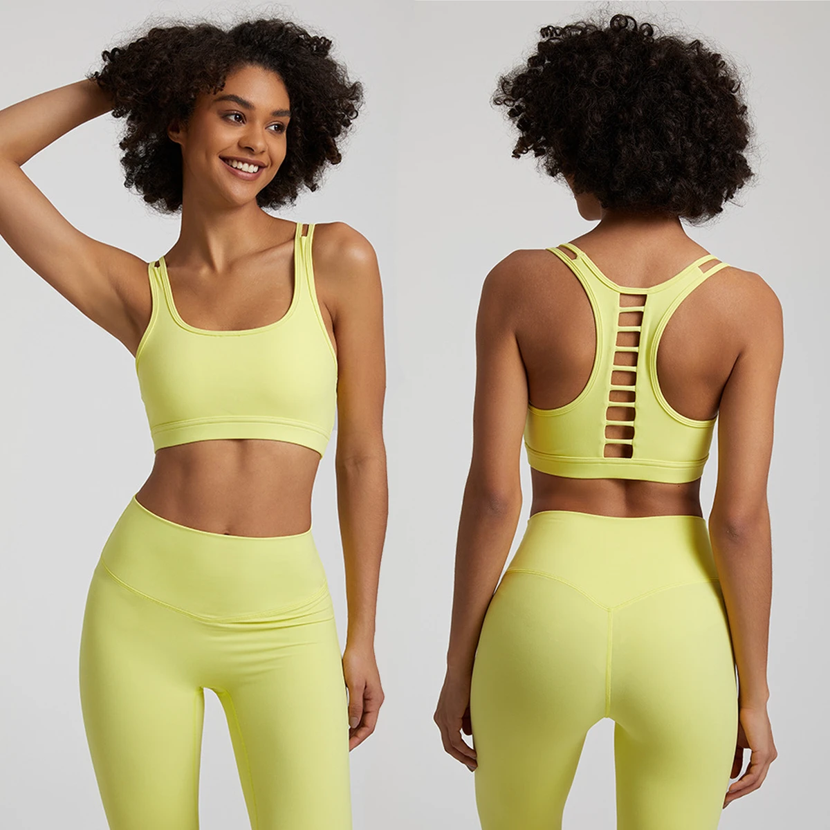 Fitness Lulu Ladies Girls Running Gym Yoga Bra Tops Custom Logo Crane Exercise Workout Women Sports Bra