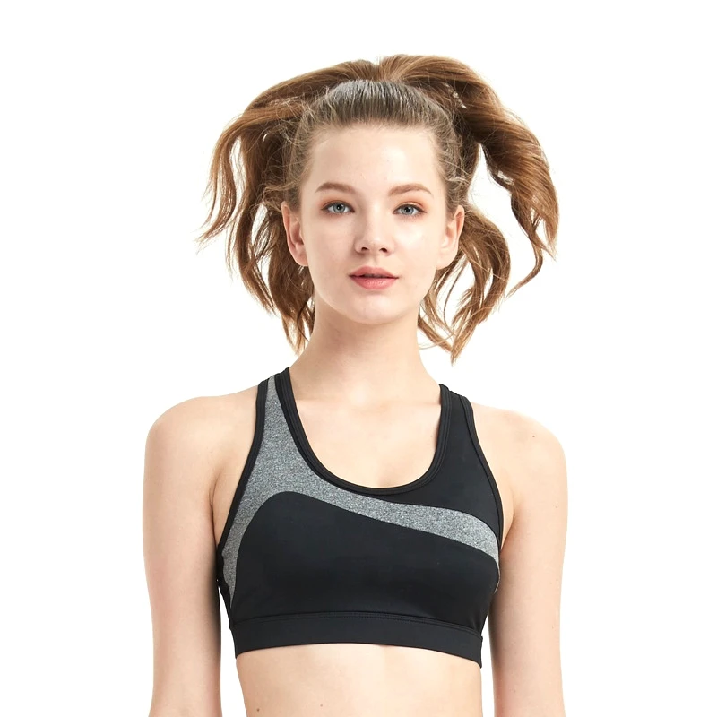 High Support Sports Bra for Women Breathable Stretch Fitness Top for Gym Yoga Running Workout Activewear