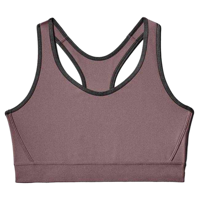 Heavy Duty Women's Sports Bra-Simple Style Front Logo Spandex/Nylon Material Breathable & Quick Dry Medium Support