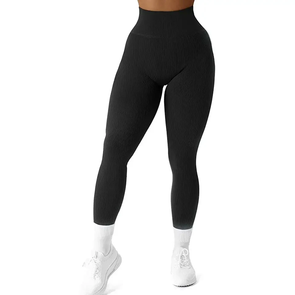 New Arrival Women Leggings Lightweight High Waist Ankle-Length Breathable Fitness Wear Yoga Pants Cheap Prices Blank Custom