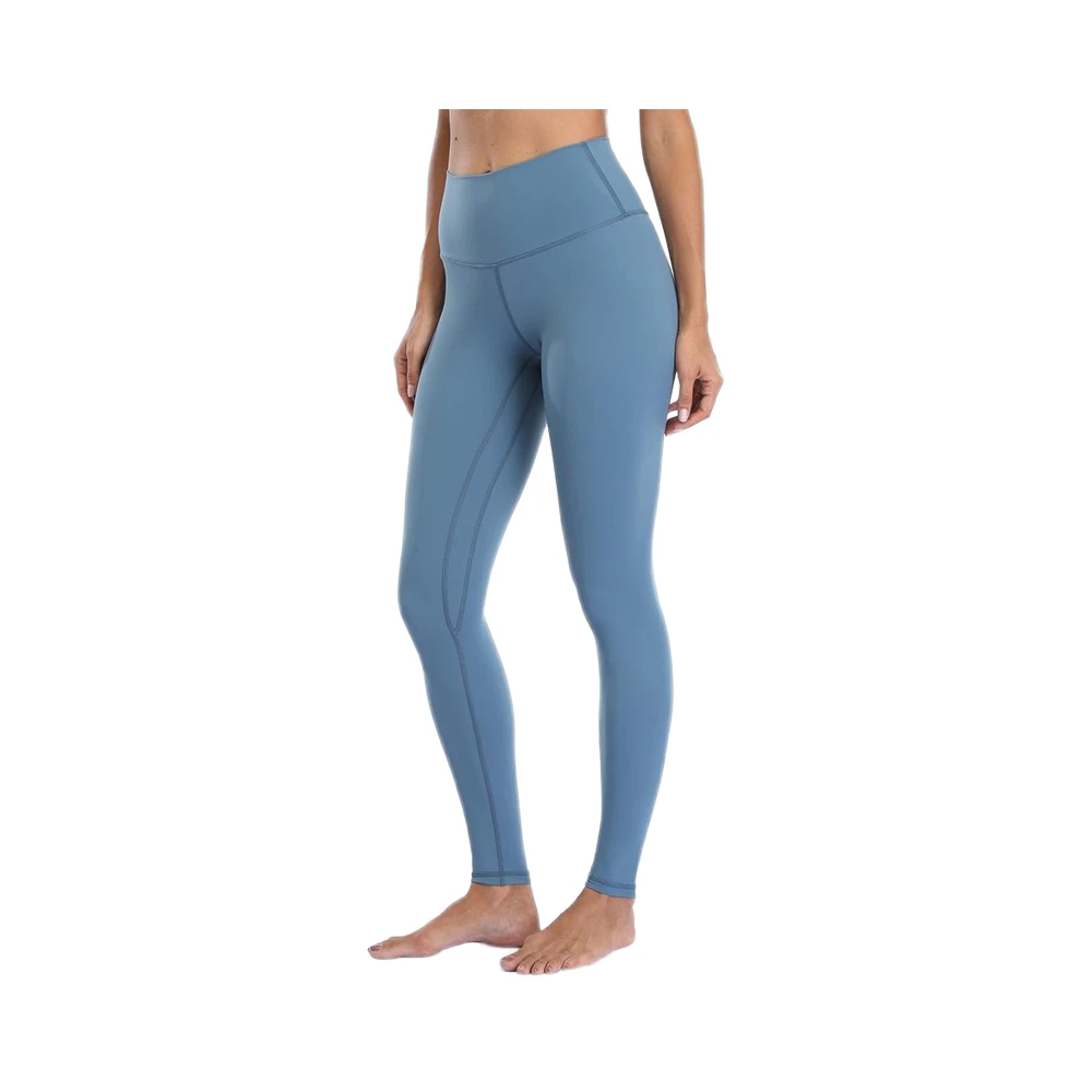 For Women's Buttery Soft High Waisted Tummy Control Yoga Pants Full-Length Leggings Color Blocking Wrinkle-Resistant