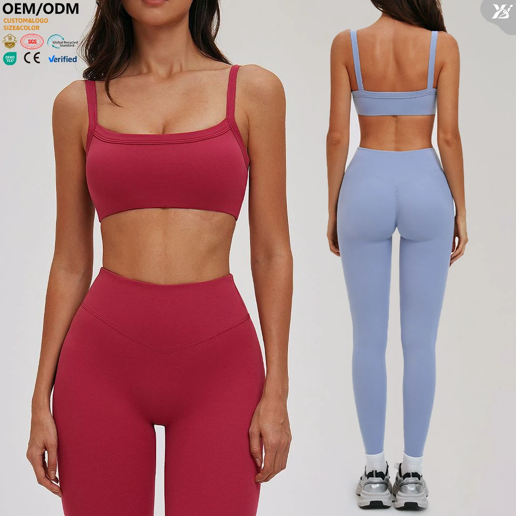 XW-EWX7025-1 New Arrivals Breathable Women Gym Clothing High Quality Fitness Lightweight Custom Workout Outfit Yoga Sports Bra