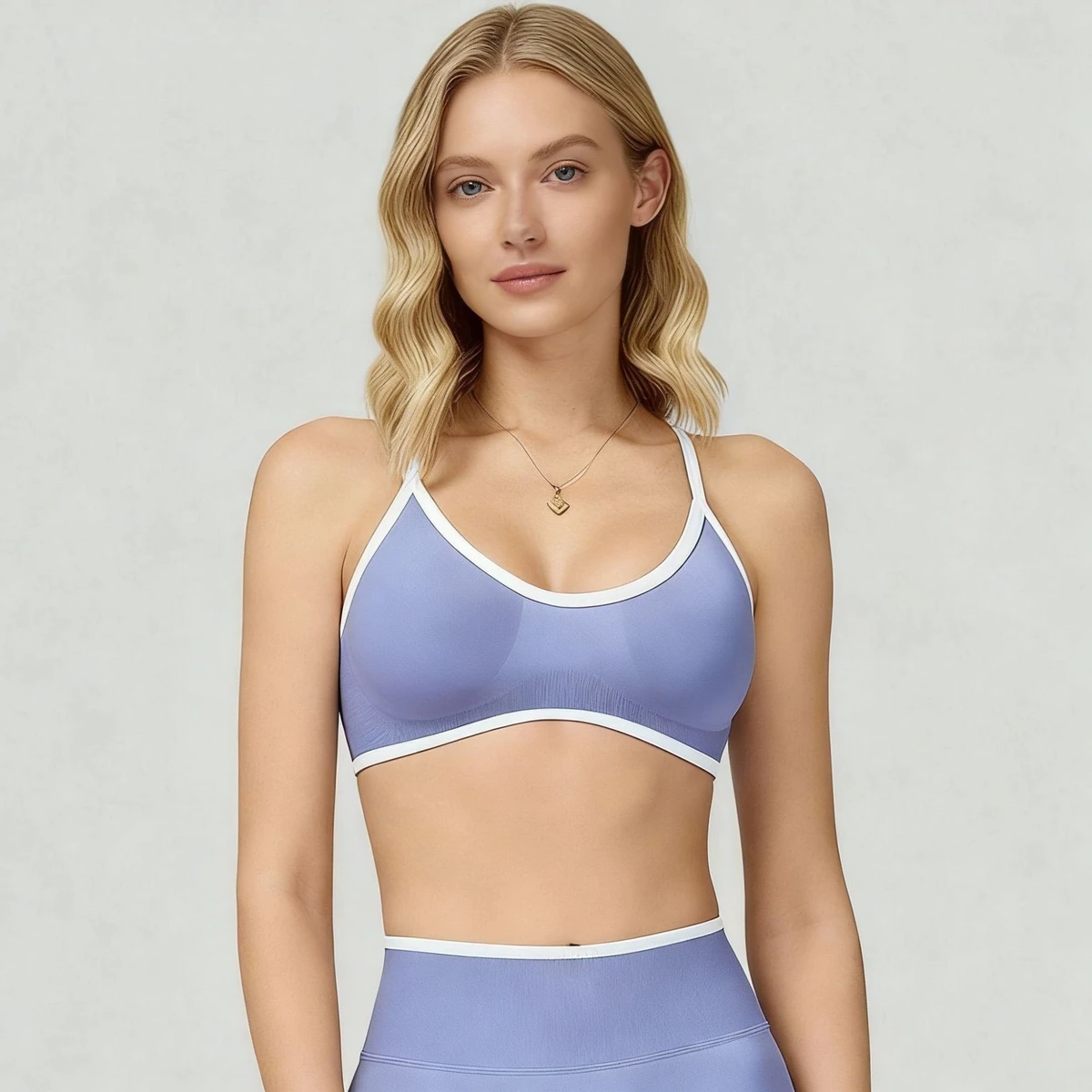 Seamless Breathable Fitness Wear Support Sports Adjustable Straps Comfortable Yoga Bra for Women