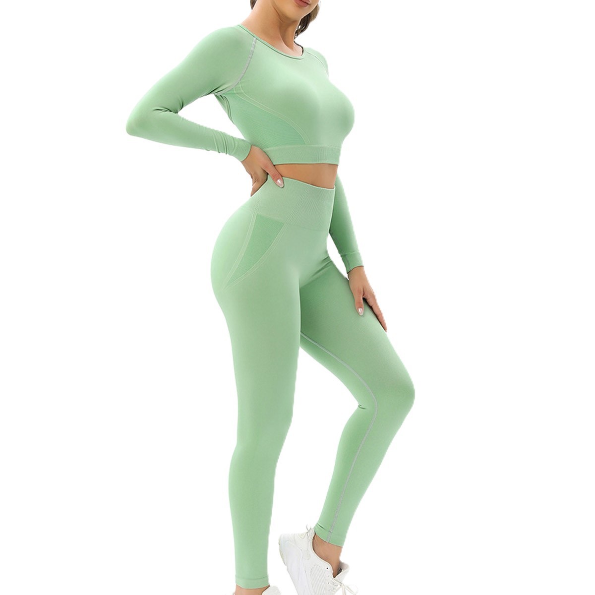 Bra Woman Yoga Se strong elasticity for sports Custom Logo High Waist Yoga Wear Gym Fitness Sets 2 Piece Legging t Women's Sets