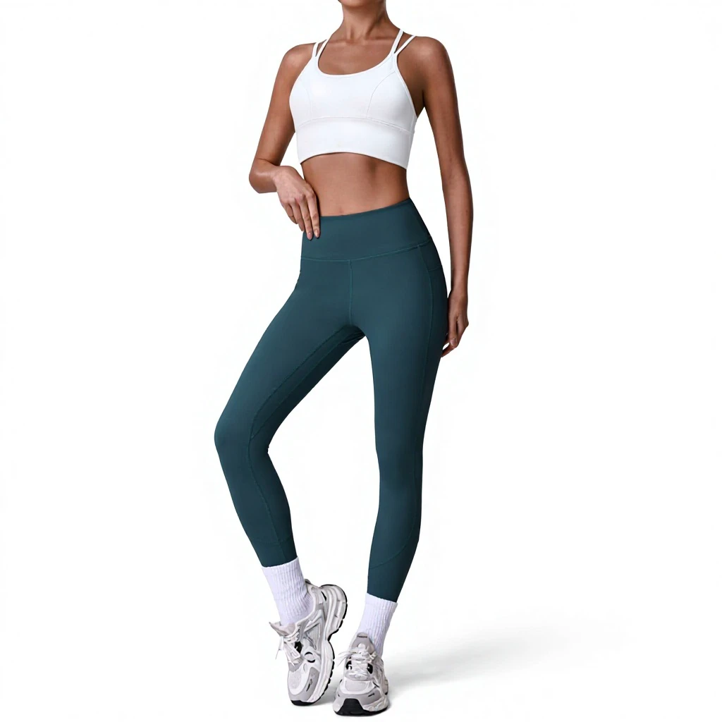 New Arrival Buttery Soft Criss Cross Thin Strap Sports Bra High Waist Leggings 2 Piece Yoga Set for Women Outdoor Gym Fitness
