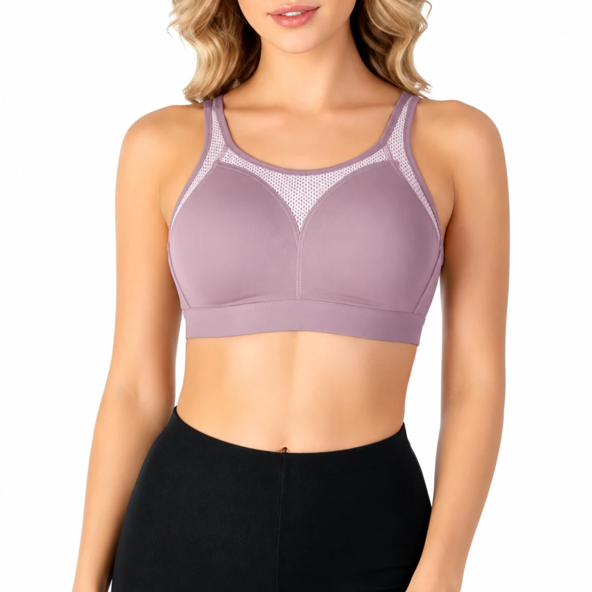 Women Sports Bra Premium Support Breathable Comfort Active Style Stretch Fabric Lightweight Feel Modern Design Soft Front