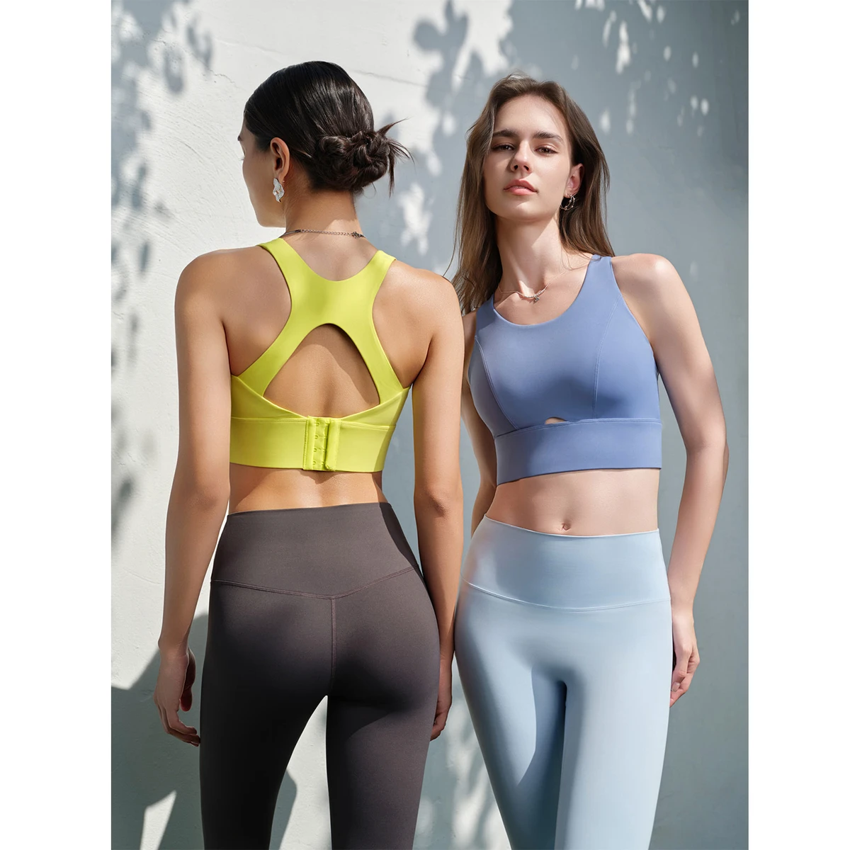 Nude Feel Plus Size Sport Yoga Bra Hollow Beauty Back Y Shape Breathable Quick Dry Fashion Ladies Shockproof Buckle Design Gym