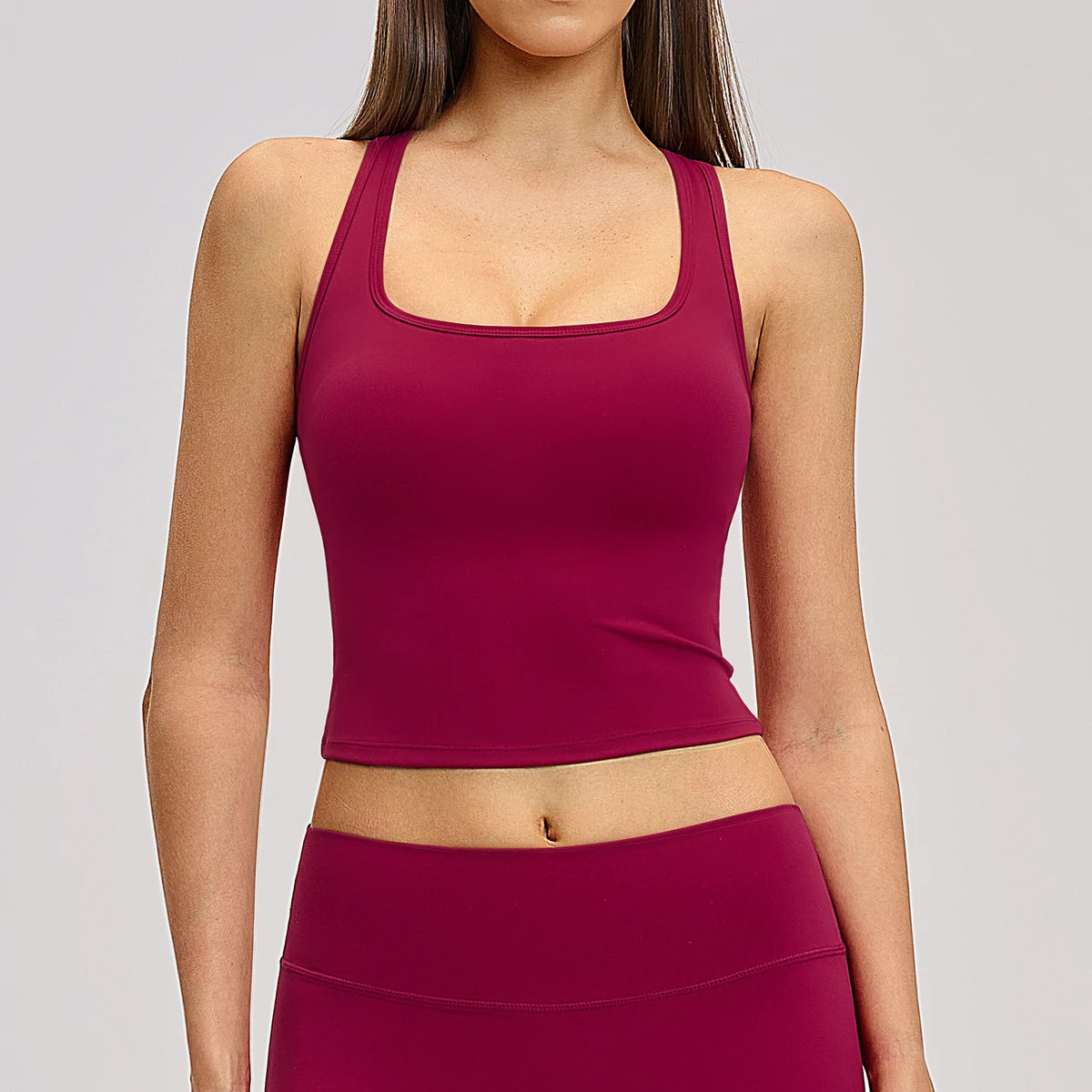 2026 Yoga Round-neck Breathable Sports Bra
