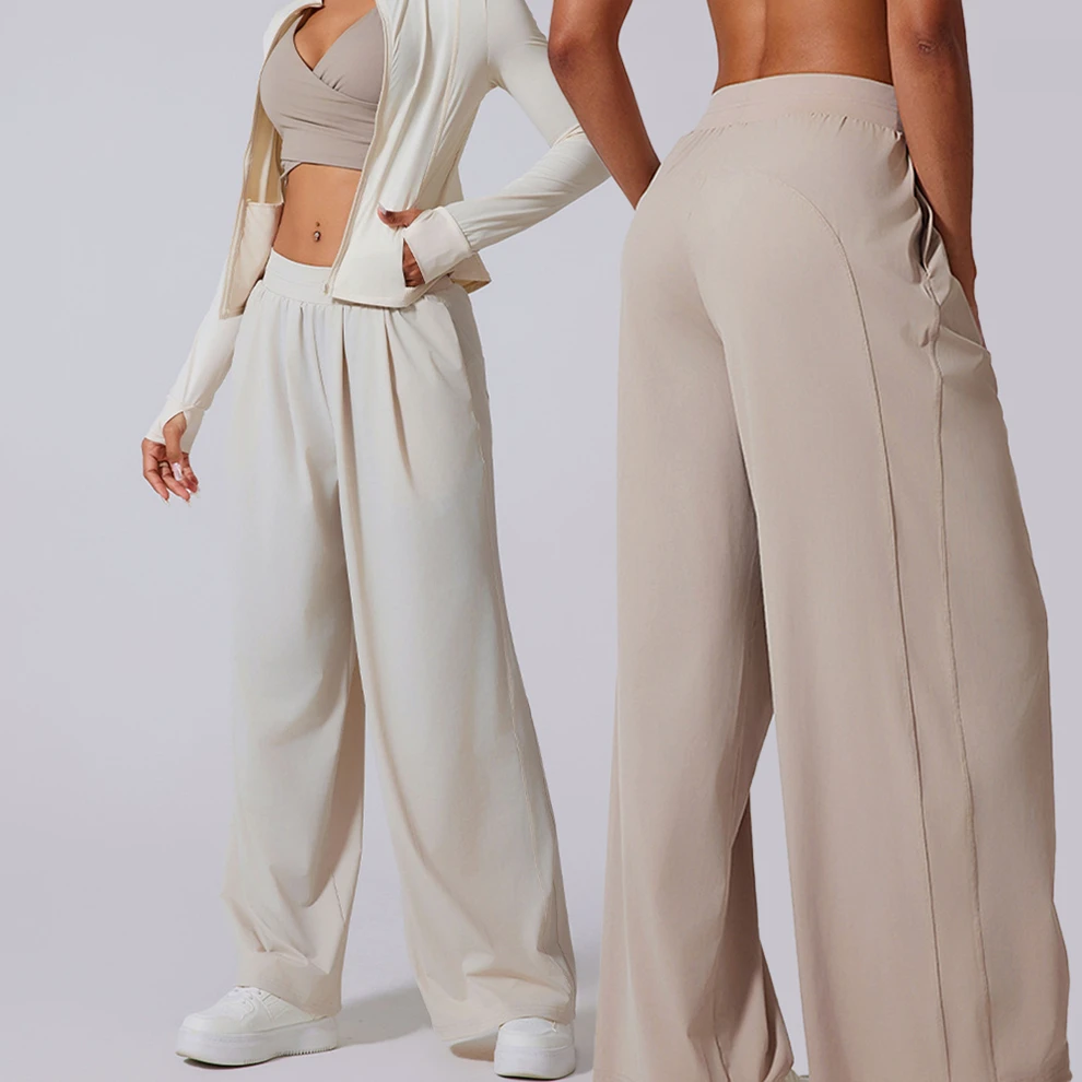 2026 New Arrival Quick Dry Four-Way Stretch High Waist Women Sportswear Running Jogger Fitness Gym Athletic Workout Yoga Pants