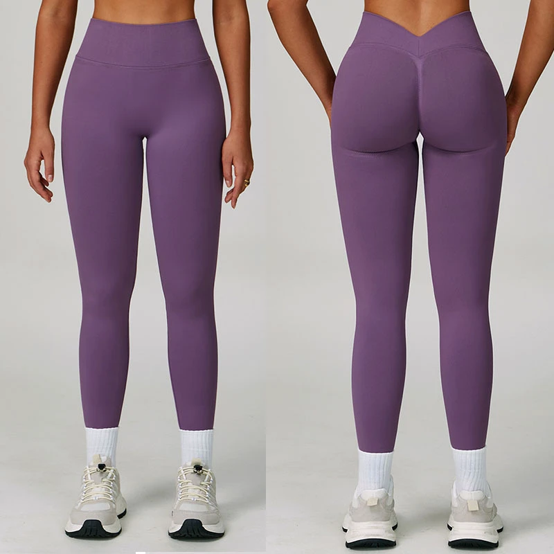 Yoga Gym Leggings Fitness Gym Workout Leggings Tights for Women Tummy Control Athletic Compression Young Girls Tight Yoga Pants