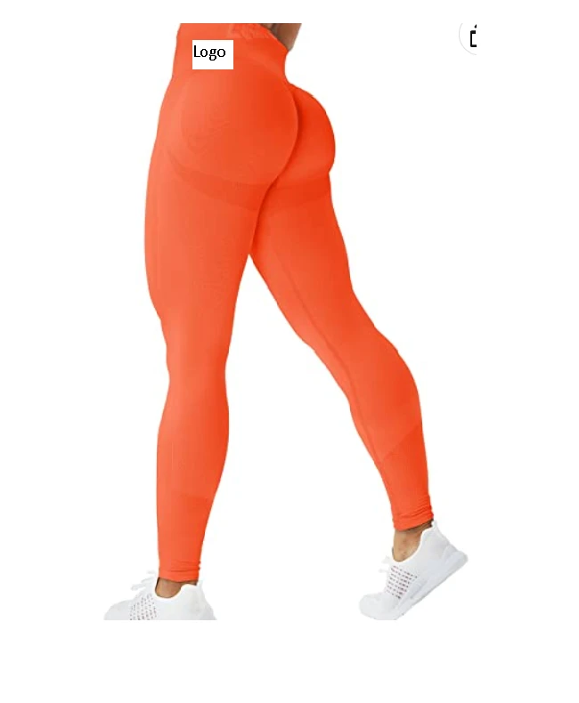 Women's High Waisted Butt Lifting Workout Leggings Seamless Ruched Booty Tummy Control Gym Compression Yoga Pants
