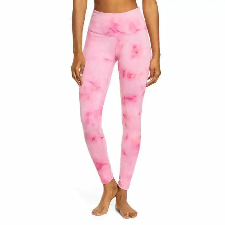High Quality Customized Women's Leggings New Design Elastic Breathable Seamless 100% Cotton Regular Waist Warm for Spring Gym