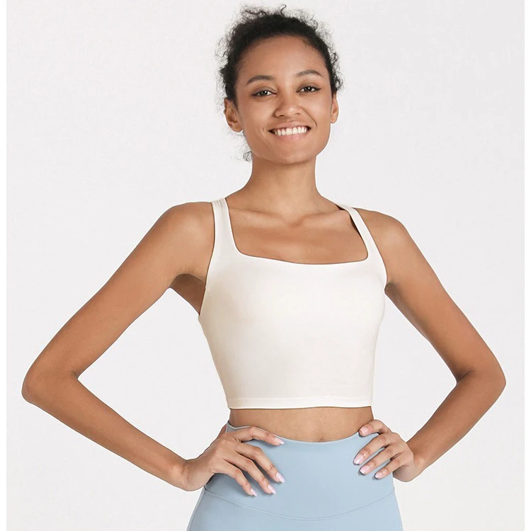 Women's High Support Lightweight Breathable Yoga Bra with Removable Chest Pad Quick-drying Gym & Running Sports Underwear