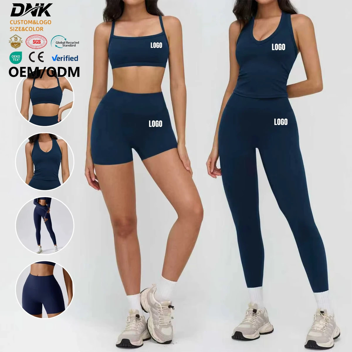 Custom Breathable 2 Piece Sports Fitness Sets Solid Color Beautiful Back Outdoor Running Workout Quick Dry Tight Gym Yoga Sets