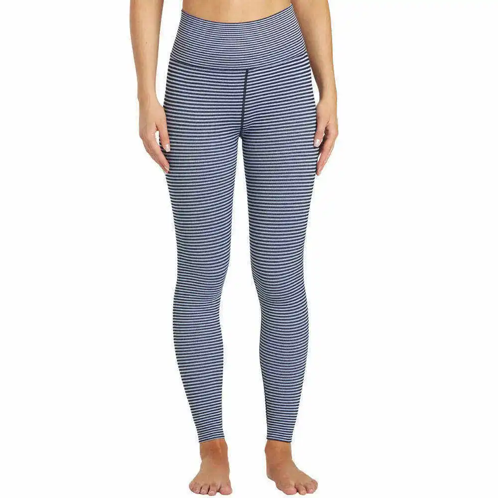 Everyday Comfort Womens Leggings High Waisted Elastic Waist Solid Simple Spandex/Polyester Four-Way Stretch Pants