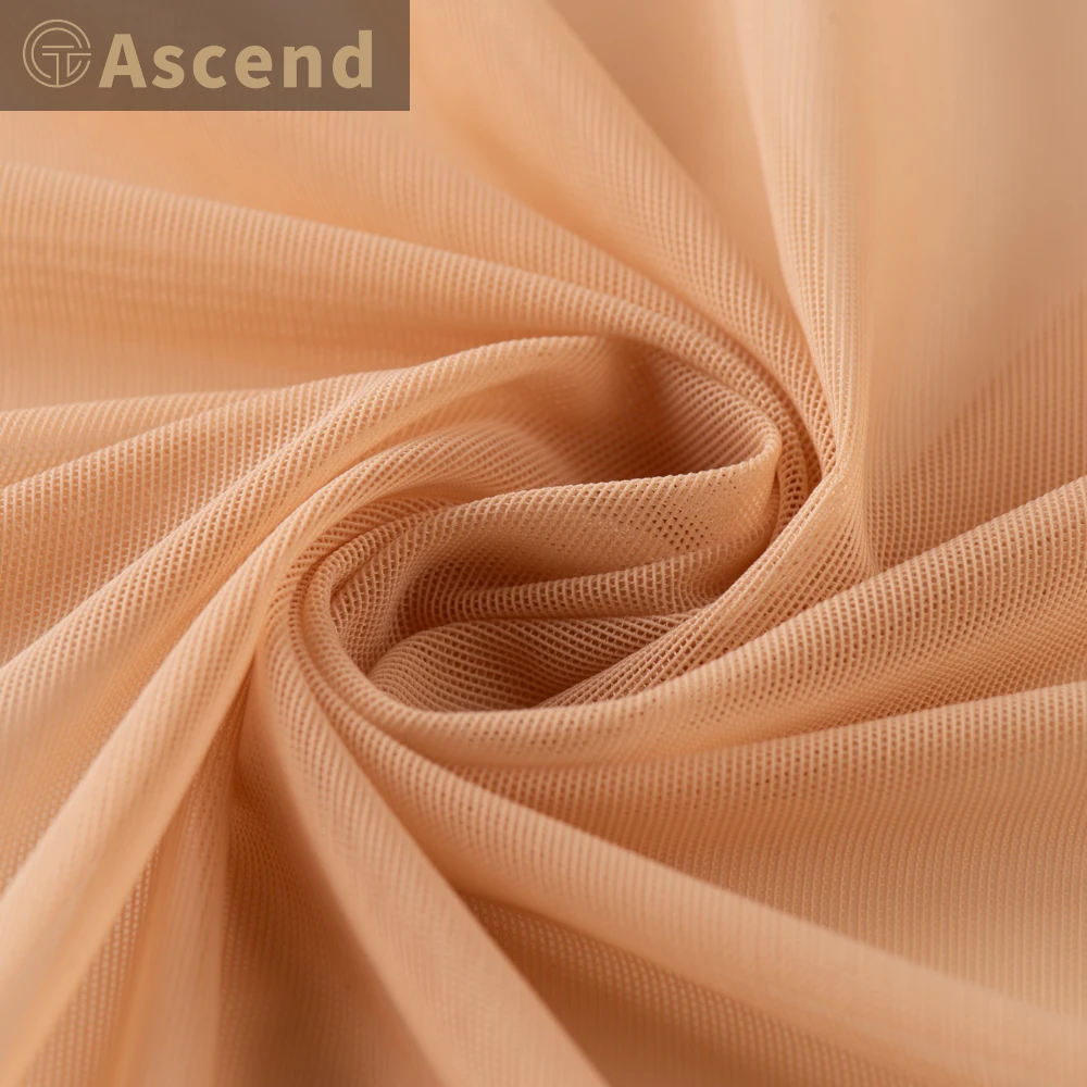 28% Spandex 72% Nylon Eco-Friendly LightWeight Warp Knitted Fabric for Dress Clothing Wicking Interlock Sportswear Bodyshapewear