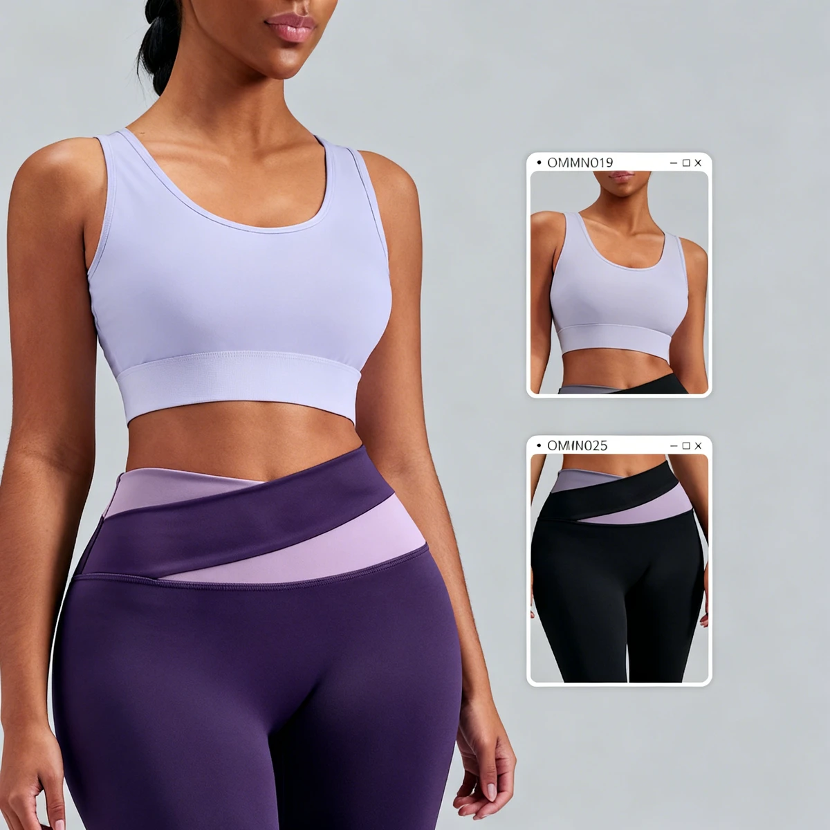 Women's High-strength Support Sports Bra with Removable Bra Pads for Fitness and Yoga