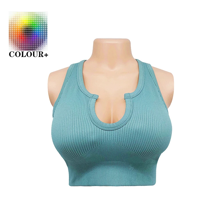 Bralet Female Custom Logo Running Vest Simple Hot Sexy Halter Sports Bra for Women