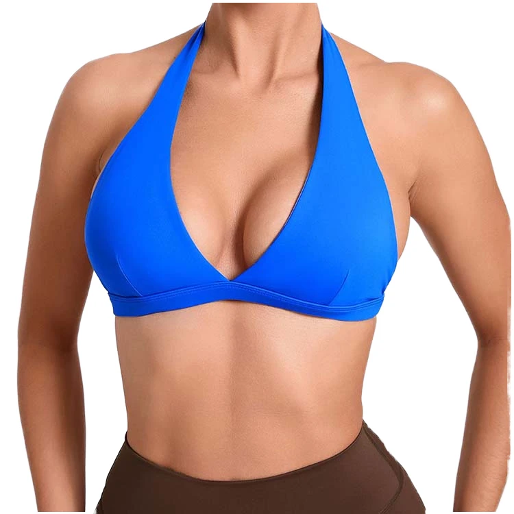 Seamless Sports Bra High Impact Padded White and Black Girls Sports Bra Active Top Training