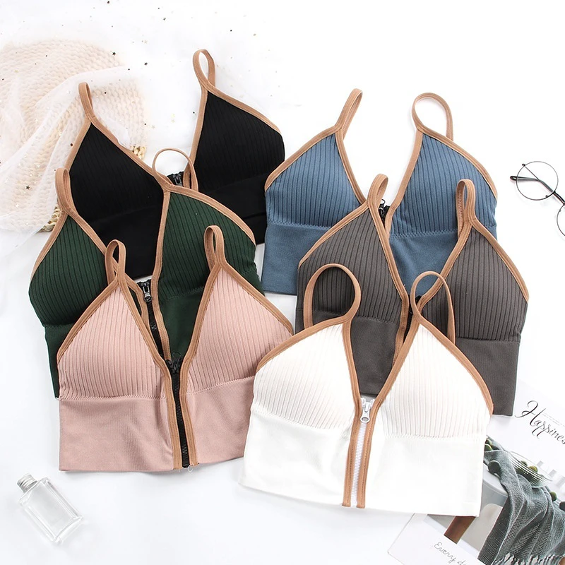 Wholesale Web Celebrity New Front Seamless Fitness Bra Girl Comfortable Beauty Back Seamless Bra