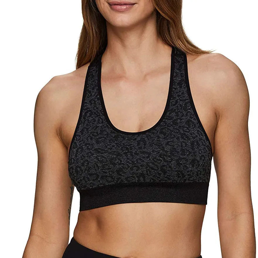 Personalized OEM Women's High Quality Lightweight Sports Bra Front Logo Bulk Quantity High Support Breathable Yoga Gym