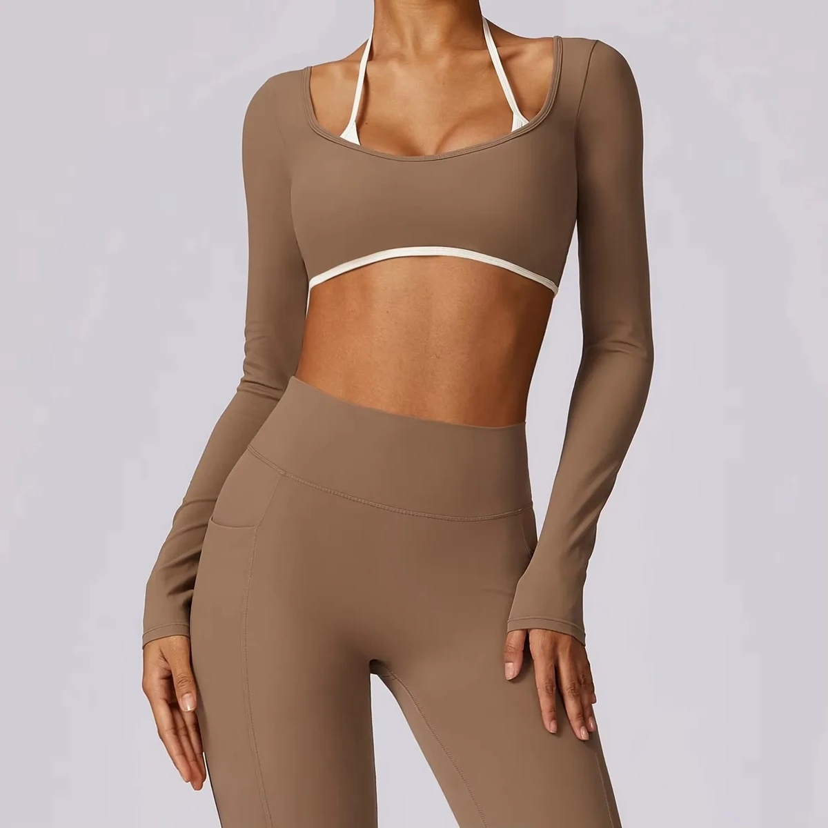 Stylish Women's High Waist Wide-Leg Sweatpants Loose Yoga Joggers