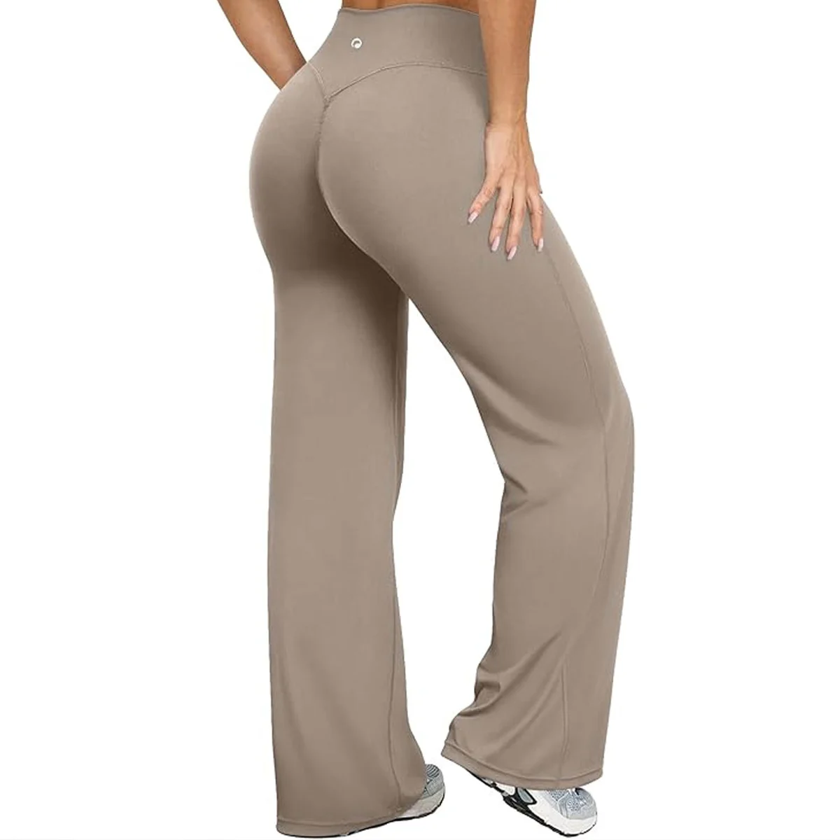 High-Waisted Seamless Yoga Pants for Women Solid Color Push-Up Tummy Control Breathable Eco-Friendly Plus Size Leggings Elastic