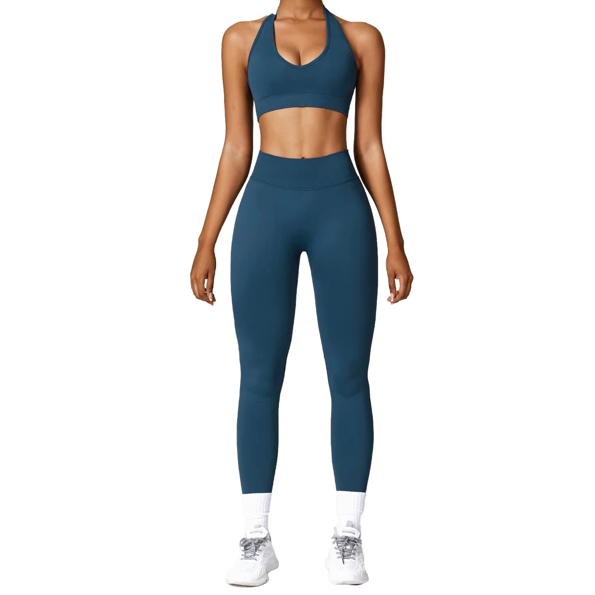 Quickdry Breathable Yoga Sets Sportswear Gym Fitness For Women High Quality Spandex/Polyester Material Customized Logo