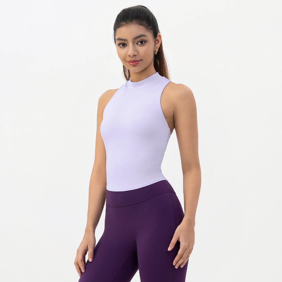 NULS Breathable High Support Strapless Sports Vest Fixed Cup One-piece Running Fitness Bra Spandex/Nylon Kink Back Pilates Yoga