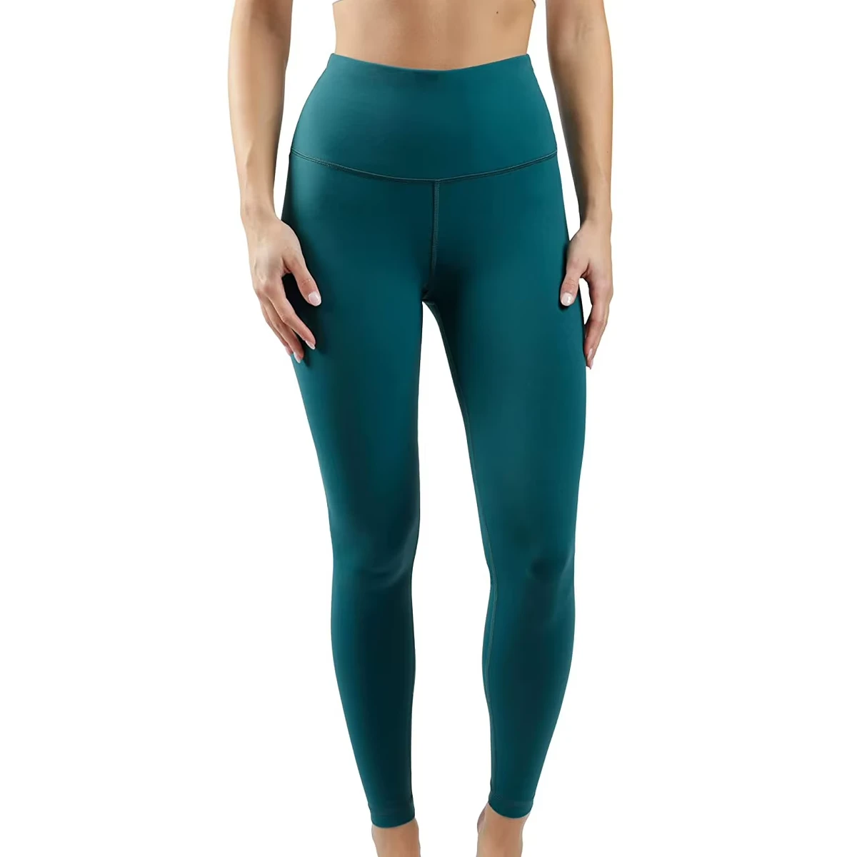 Custom Logo High Waist Leggings Workout Tight Yoga Wear Fitness No Camel Toe Ass Butt Lifting Yoga Leggings