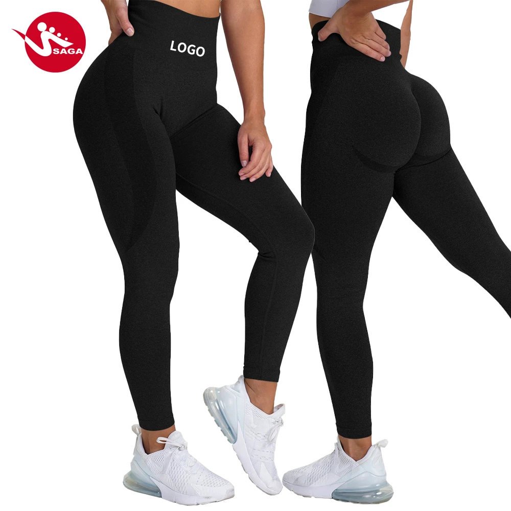 Sexy Anti Cellulite Spandex Straight Retro Tummy Control Pants Youth Running Leggings For Women